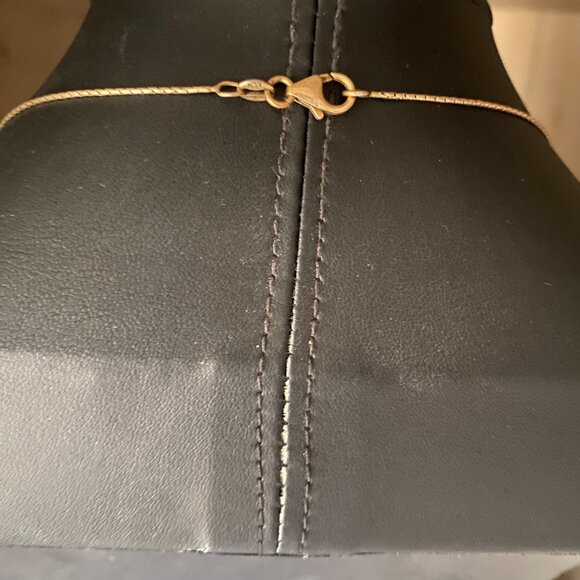 ALX 925 Italy Sterling Silver Boho Earthtone Art Glass Swirled Station Necklace - Picture 15 of 15